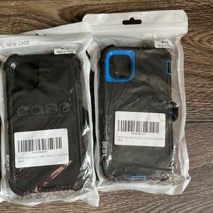 Brand New IPhone 11 Cases With Screen Protector and Clip